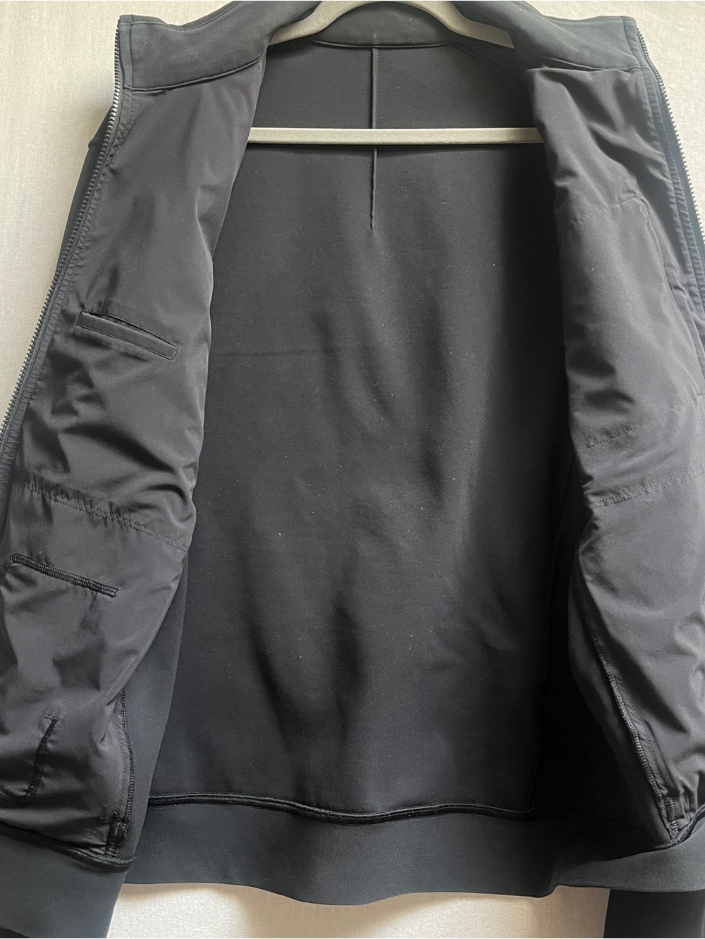 Lululemon Sojourn Jacket Men's Warpstreme Full Zip XL Black - Picture 6 of 9